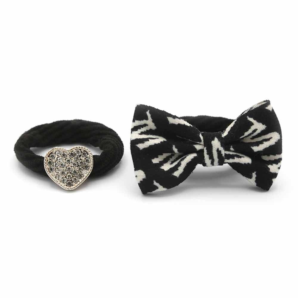 Girls Hair Pony - Black, Girls Hair Accessories, Chase Value, Chase Value