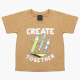 Boys Half Sleeves T-Shirt - Brown, Boys T-Shirts, Chase Value, Chase Value