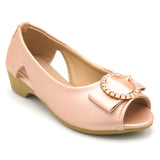 Girls Heels - Peach, Girls Heels, Chase Value, Chase Value