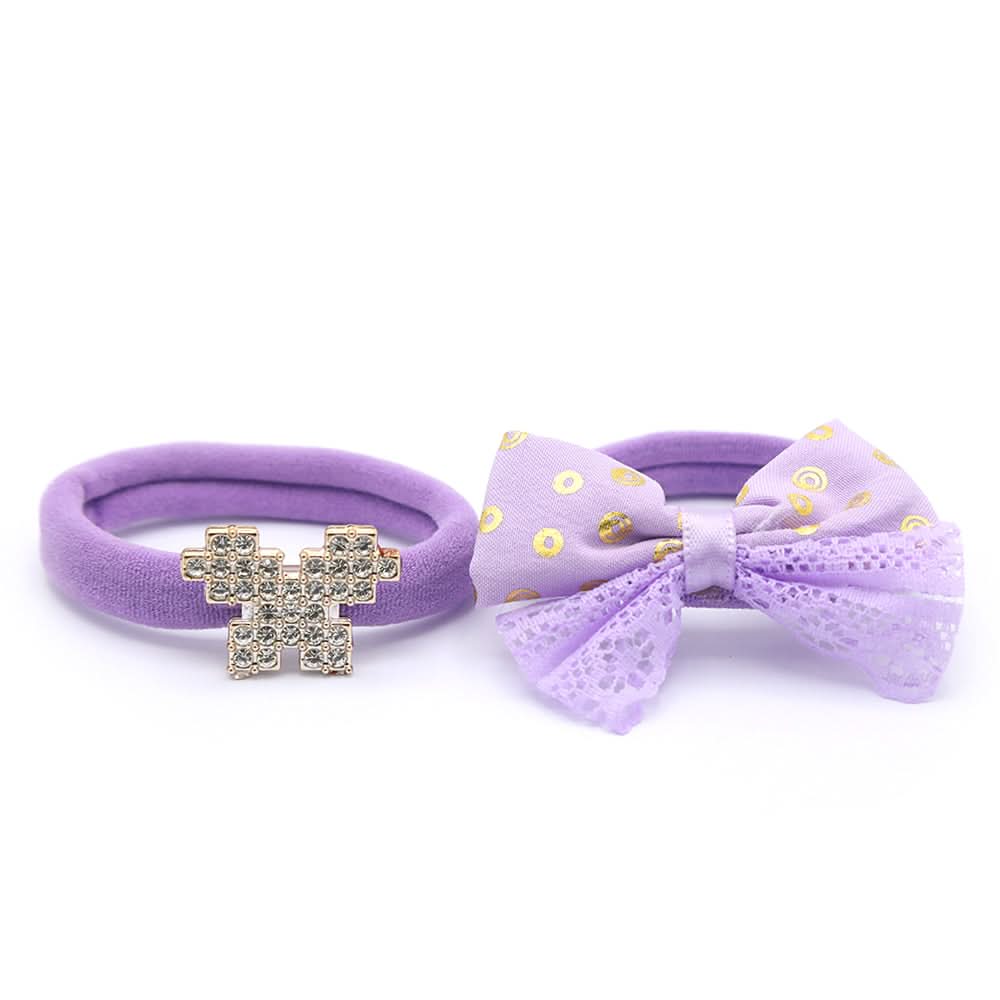 Girls Hair Pony - Purple, Girls Hair Accessories, Chase Value, Chase Value