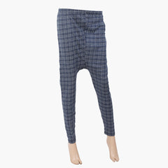 Women's Printed Denim Trouser - Blue, Women Pants & Tights, Chase Value, Chase Value