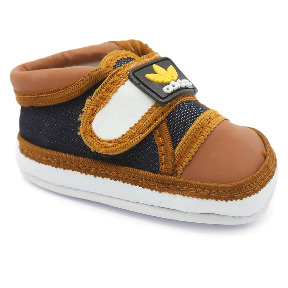 Newborn Boys Magic Shoes - Brown, Newborn Caps, Shoes & Socks, Chase Value, Chase Value