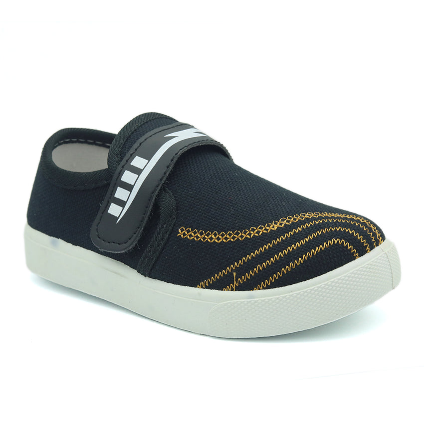 Boys Casual Shoes F-3 - Black, Kids, Boys Casual Shoes And Sneakers, Chase Value, Chase Value
