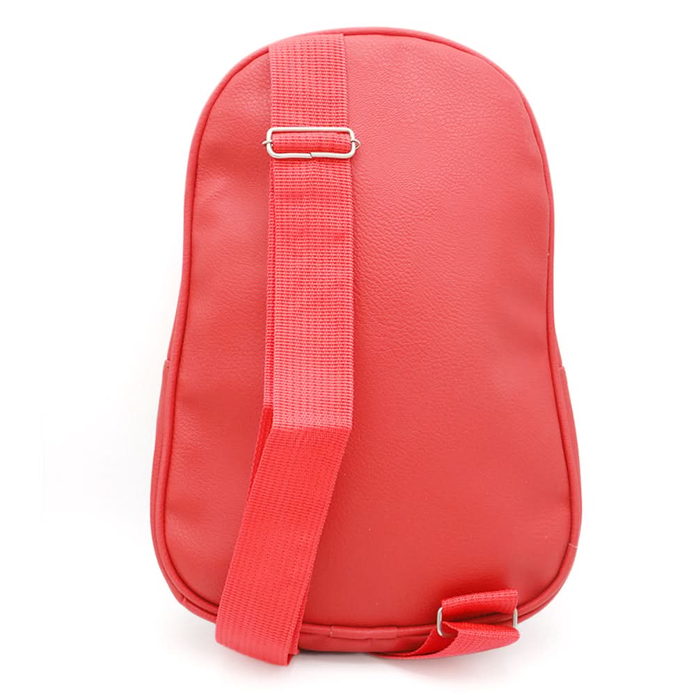 Girls Pop Pit Bag Pack - Red, School Bags, Chase Value, Chase Value