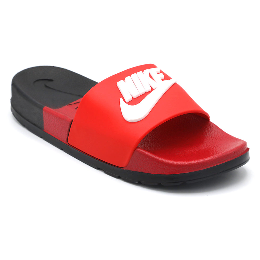 Men's Slider - Red, Men's Slippers, Chase Value, Chase Value