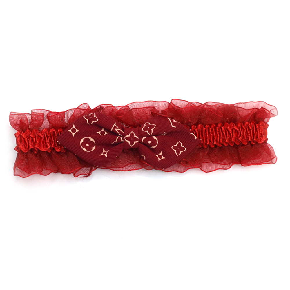 Girls Matha Patti - Red, Girls Hair Accessories, Chase Value, Chase Value