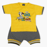 Boys Half Sleeves Short Suit - Yellow, Boys Sets & Suits, Chase Value, Chase Value