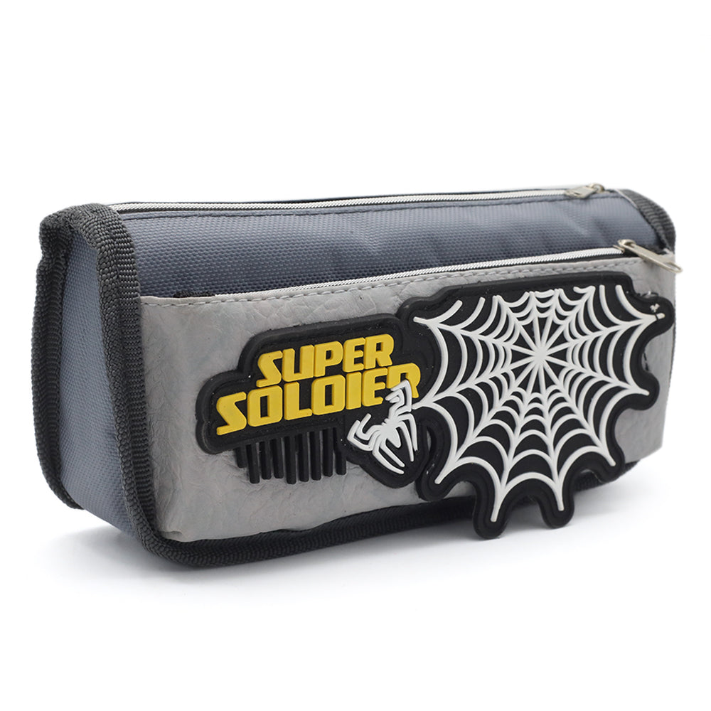 Pencil Pouch - Light Gary, Pencil Boxes & Stationery Sets, Chase Value, Chase Value