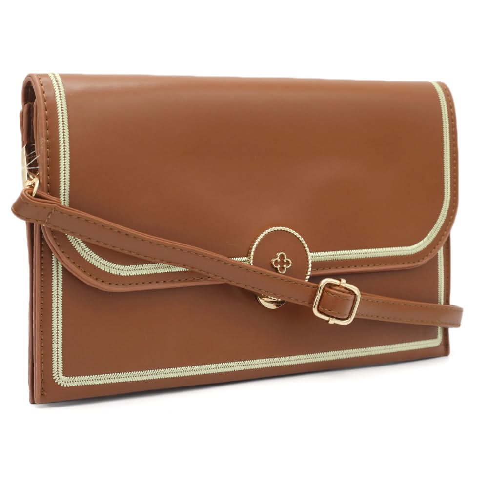 Women's Clutch - Brown, Women Clutches, Chase Value, Chase Value