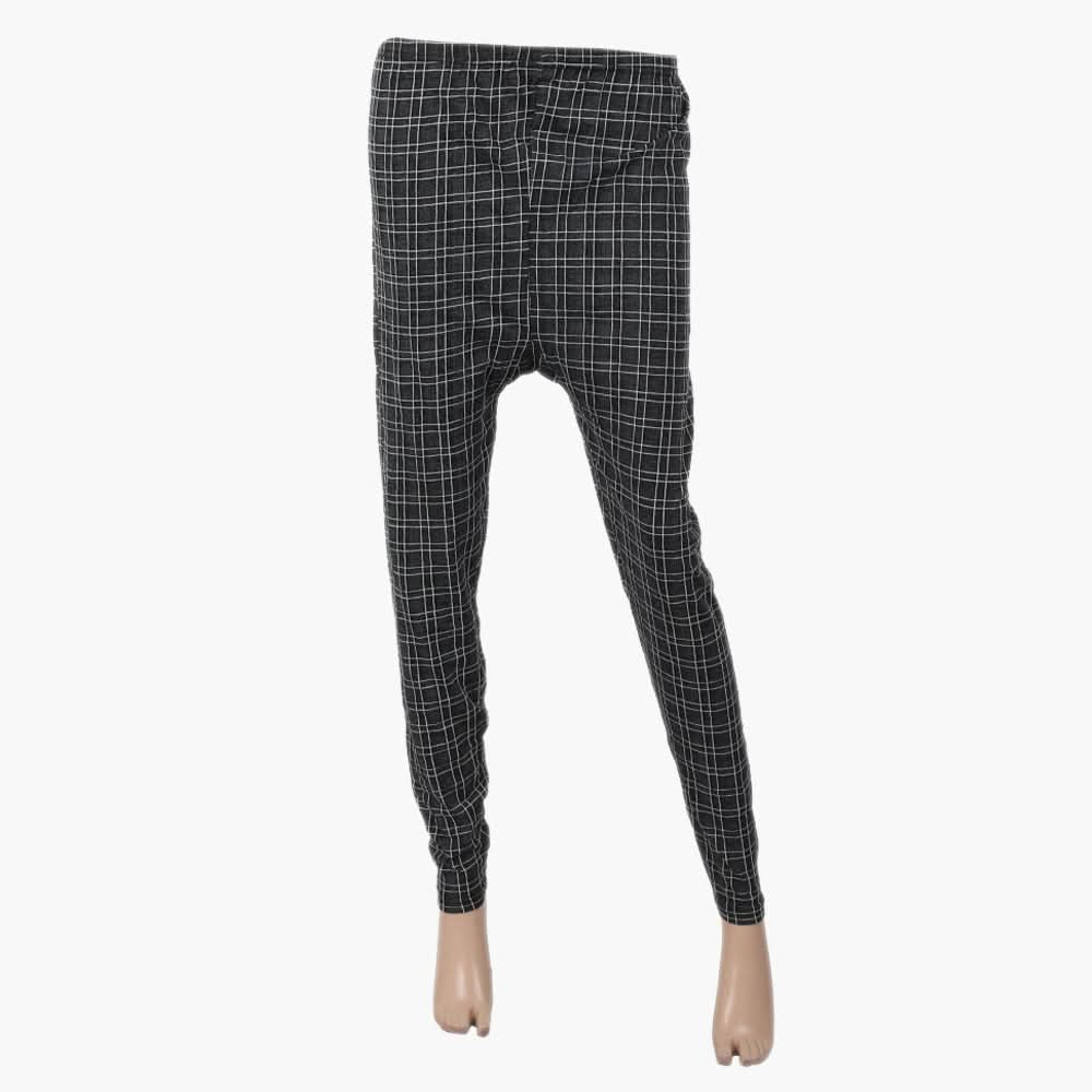 Women's Printed Denim Trouser - Black, Women Pants & Tights, Chase Value, Chase Value