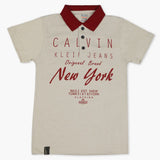 Boys Half Sleeves Polo T-Shirt - Maroon, Boys T-Shirts, Chase Value, Chase Value