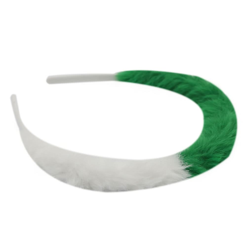 Girls Hair Band 14 Aug - Green-White, Girls Hair Accessories, Chase Value, Chase Value