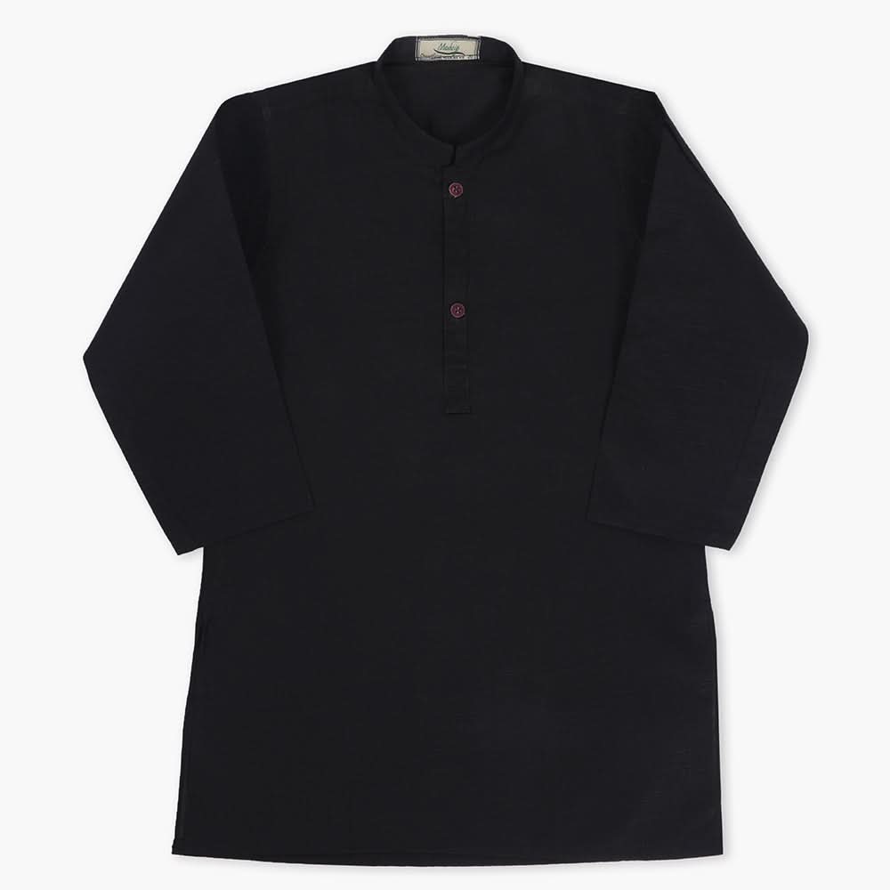 Boys Mashriq Shalwar Suit - Black, Boys Shalwar Kameez, Chase Value, Chase Value