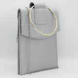Girls Shoulder Bag K-1295 - Silver, Kids, Kids Bags, Chase Value, Chase Value