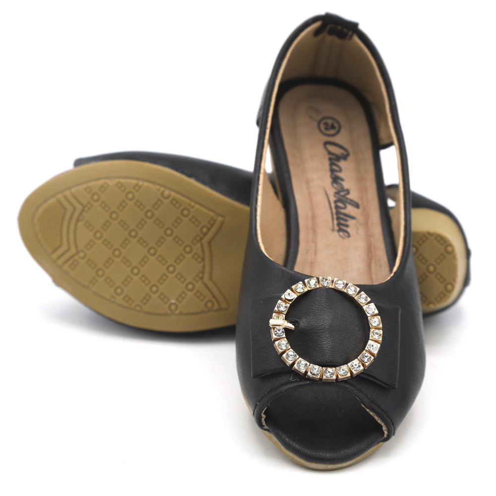 Girls Heels - Black, Girls Heels, Chase Value, Chase Value