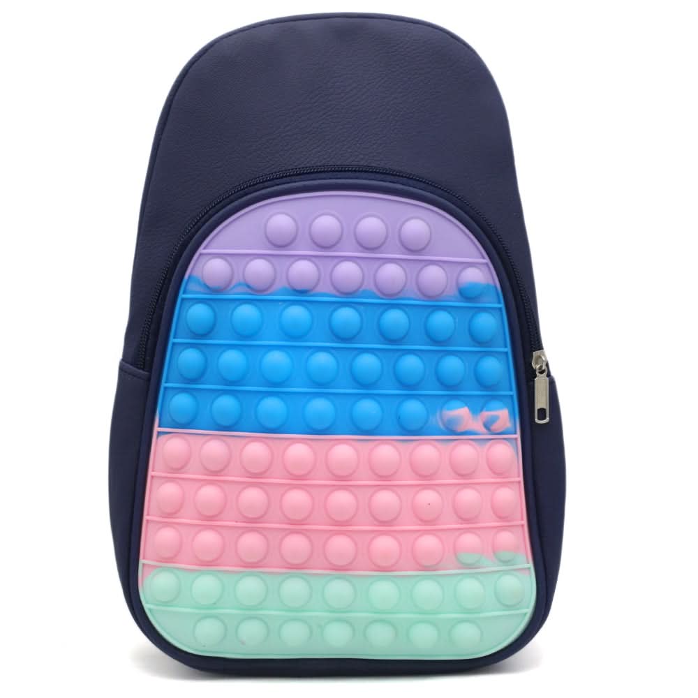 Pop It Bag Pack - Navy Blue, School Bags, Chase Value, Chase Value