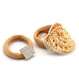 Girls Hair Pony - Mustard, Girls Hair Accessories, Chase Value, Chase Value