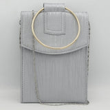 Girls Shoulder Bag K-1295 - Silver, Kids, Kids Bags, Chase Value, Chase Value