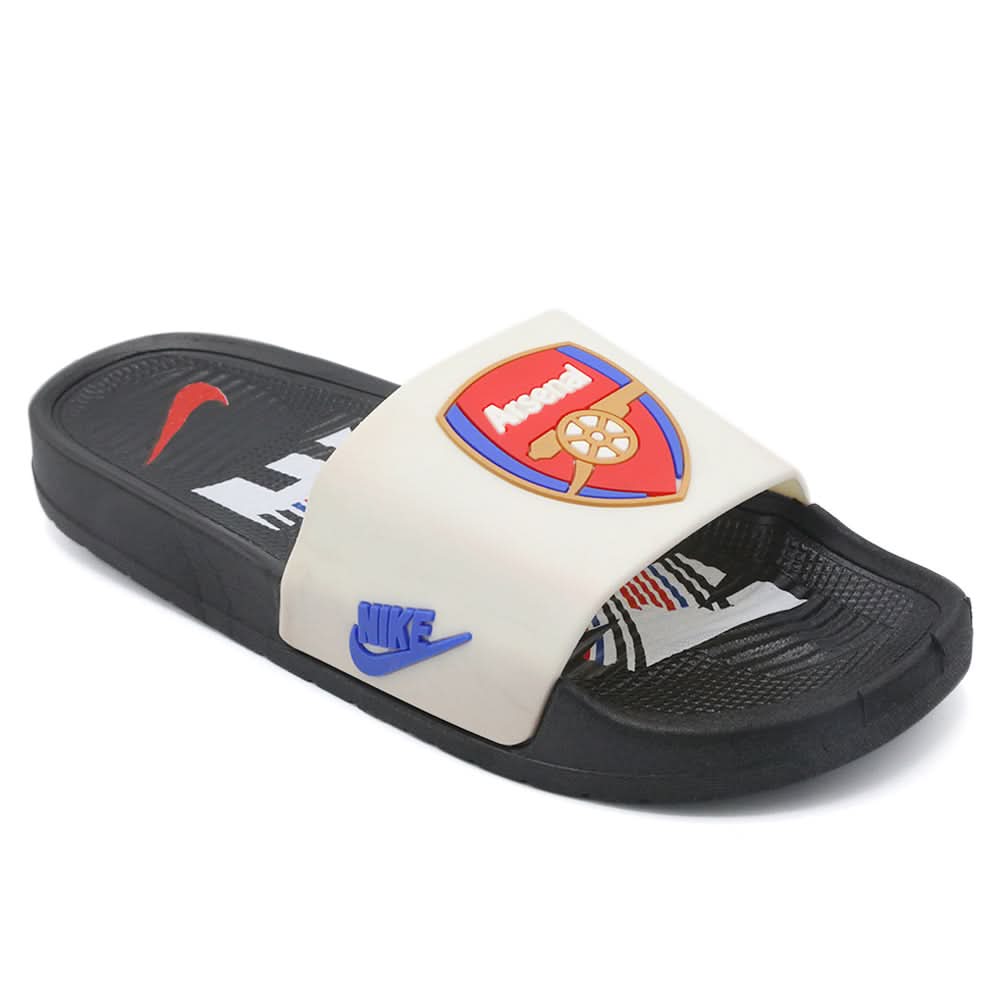 Men's Slider - White, Men's Slippers, Chase Value, Chase Value