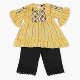 Newborn Girls Shalwar Suit - Yellow, Newborn Girls Shalwar Suits, Chase Value, Chase Value