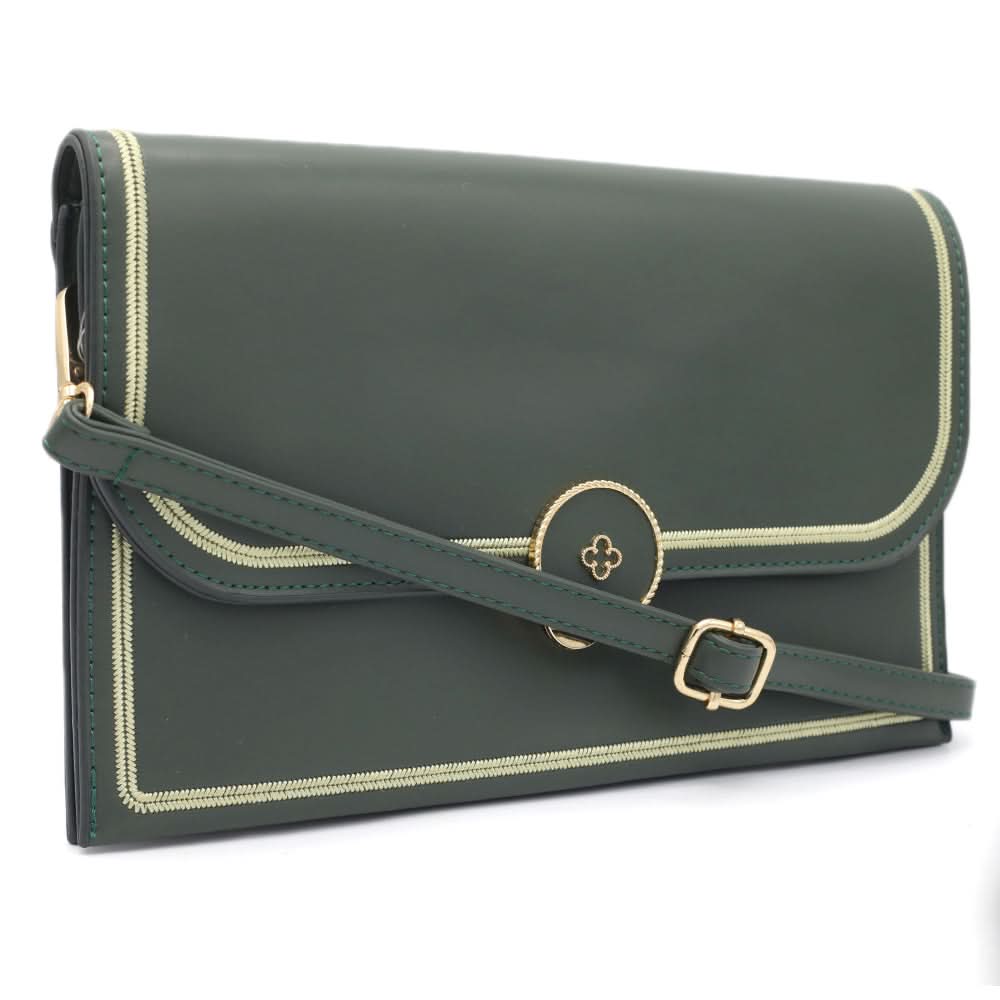 Women's Clutch - Green, Women Clutches, Chase Value, Chase Value