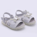 Girls Sandal - Silver, Girls Sandals, Chase Value, Chase Value