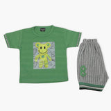 Boys Half Sleeves Suit - Green, Boys Sets & Suits, Chase Value, Chase Value