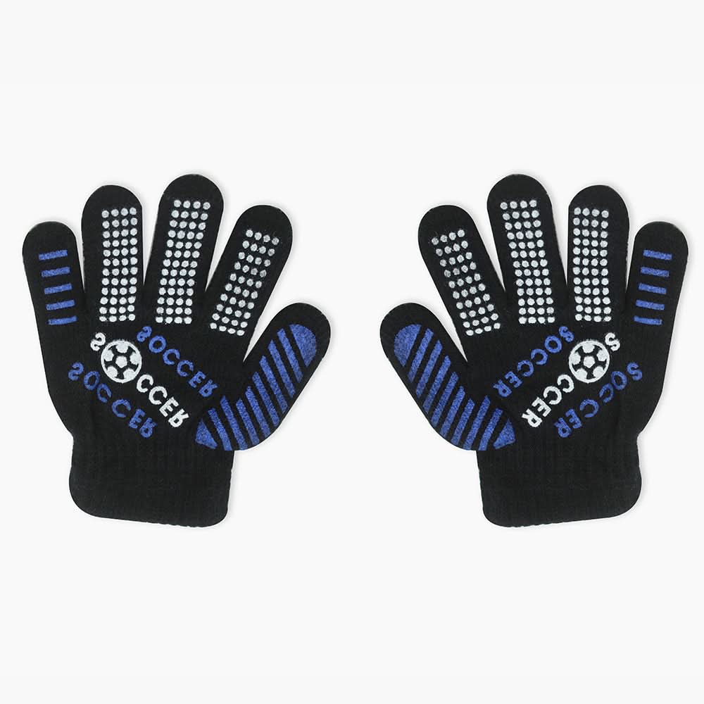 Kids Woolen Gloves - Black, Girls Caps & Gloves, Chase Value, Chase Value
