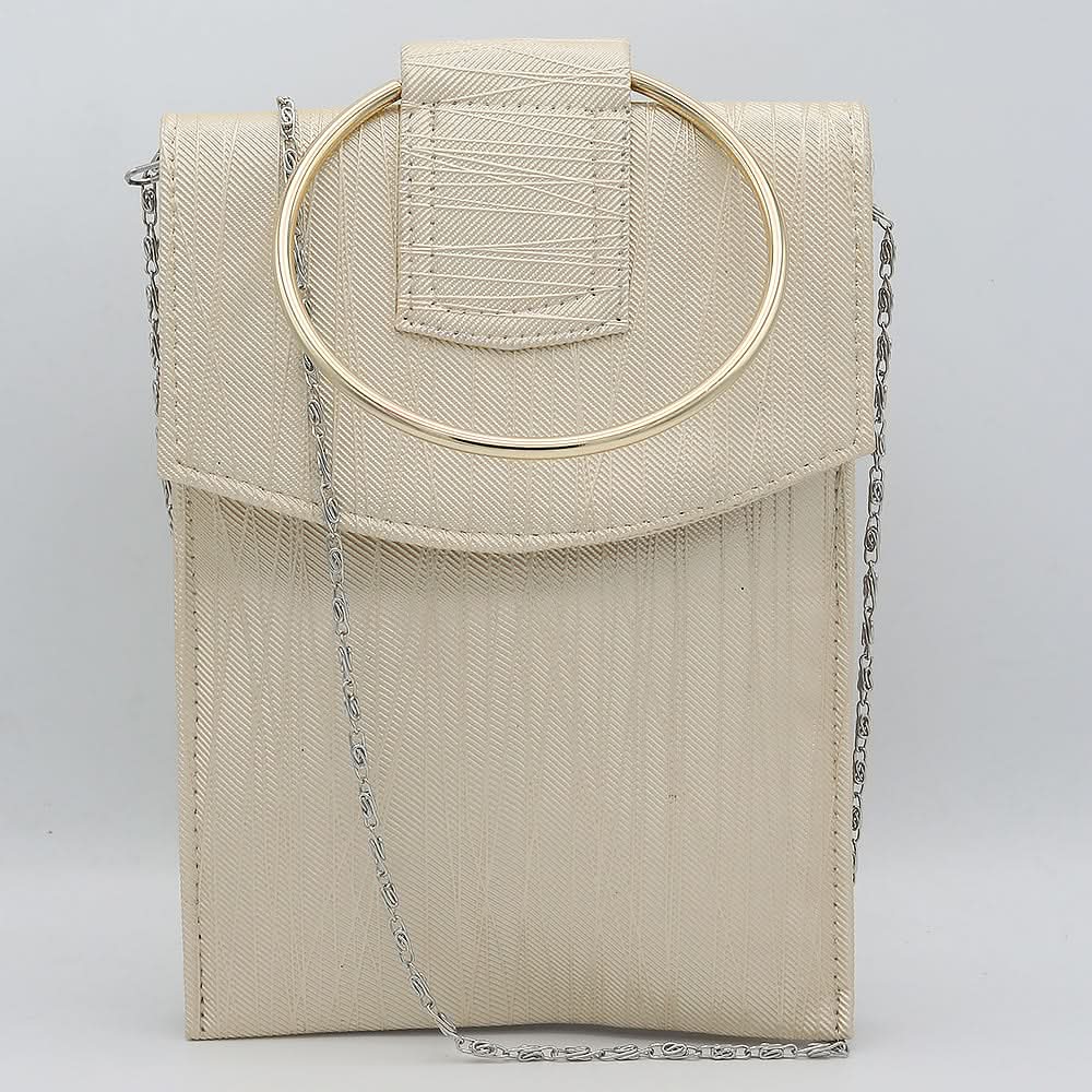 Girls Shoulder Bag K-1295 - Golden, Kids, Kids Bags, Chase Value, Chase Value