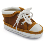 Newborn Boys Lace Shoes - Mustard, Newborn Caps, Shoes & Socks, Chase Value, Chase Value