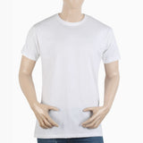 Men's Half Sleeves T-Shirt - White, Men's T-Shirts & Polos, Chase Value, Chase Value