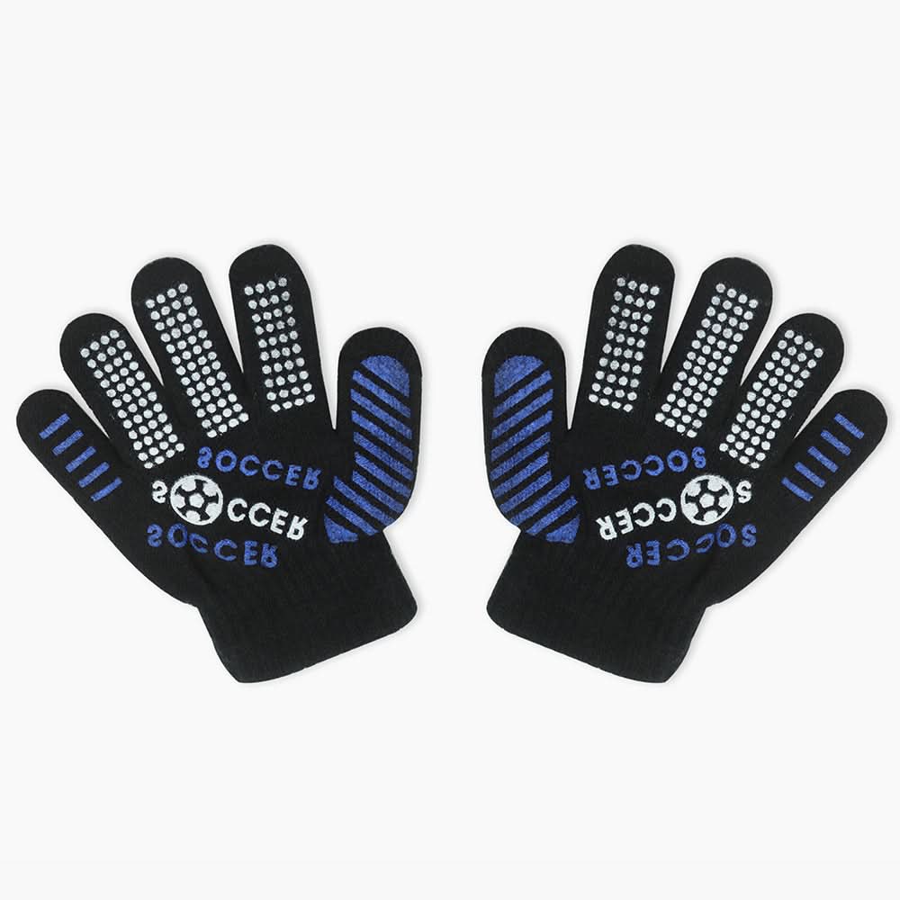 Kids Woolen Gloves - Black, Girls Caps & Gloves, Chase Value, Chase Value