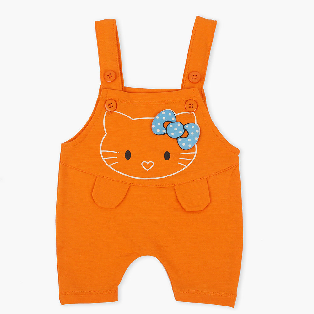 Newborn Girls Romper - Orange, Newborn Girls Rompers, Chase Value, Chase Value