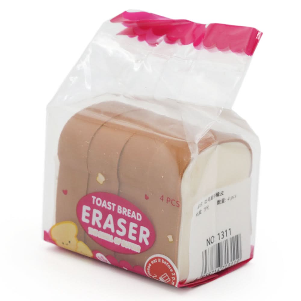 Eraser - Toast Bread, Pencil Boxes & Stationery Sets, Chase Value, Chase Value