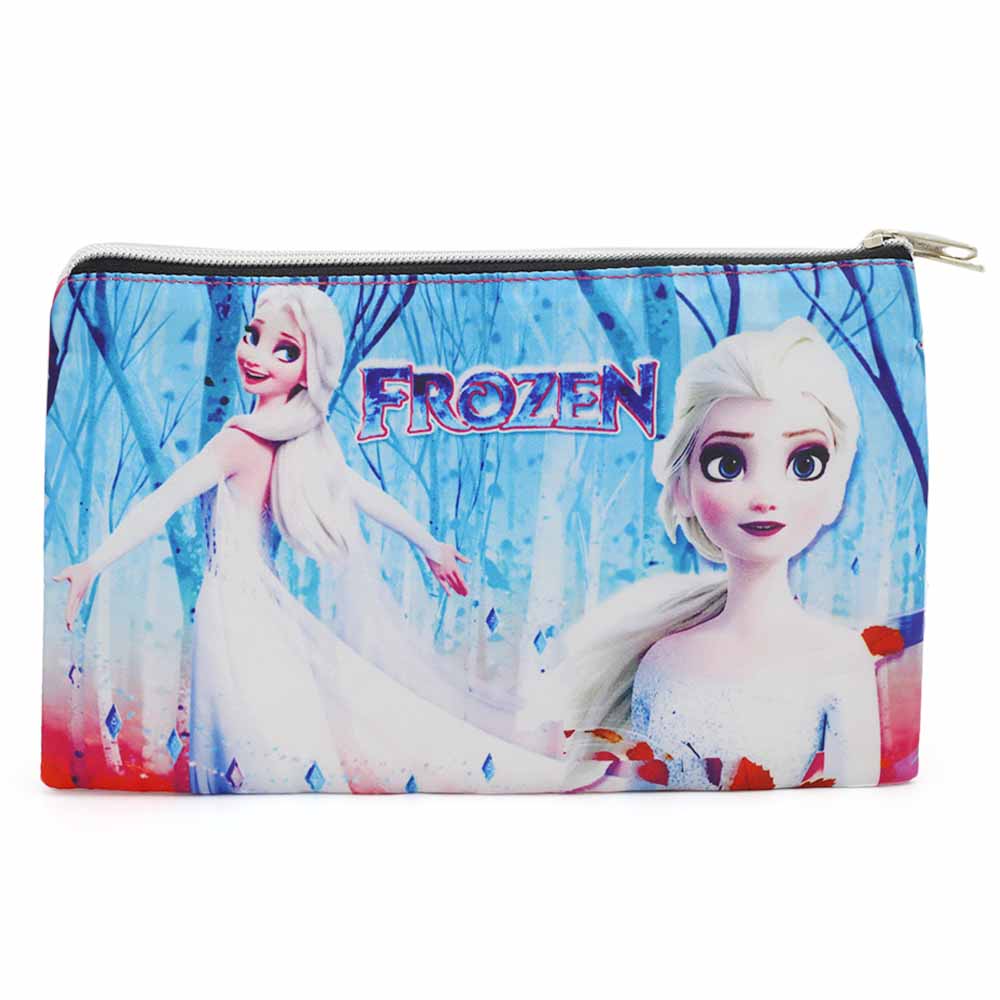 Pencil Pouch Two Zipper - Pink, Pencil Boxes & Stationery Sets, Chase Value, Chase Value
