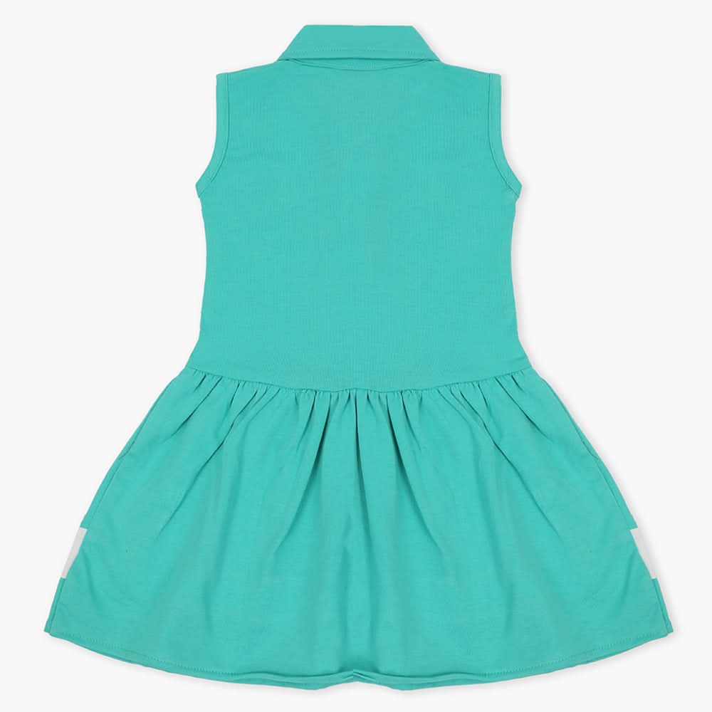 Girls Frock - Sea Green, Girls Frocks, Chase Value, Chase Value
