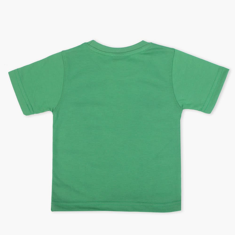 Boys Half Sleeves T-Shirt - Green, Boys T-Shirts, Chase Value, Chase Value