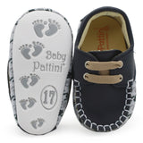 Newborn Boys Booties Shoes - Navy Blue, Newborn Caps, Shoes & Socks, Chase Value, Chase Value