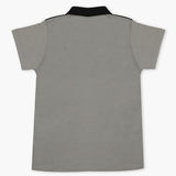 Boys Half Sleeves Polo T-Shirt - Grey, Boys T-Shirts, Chase Value, Chase Value