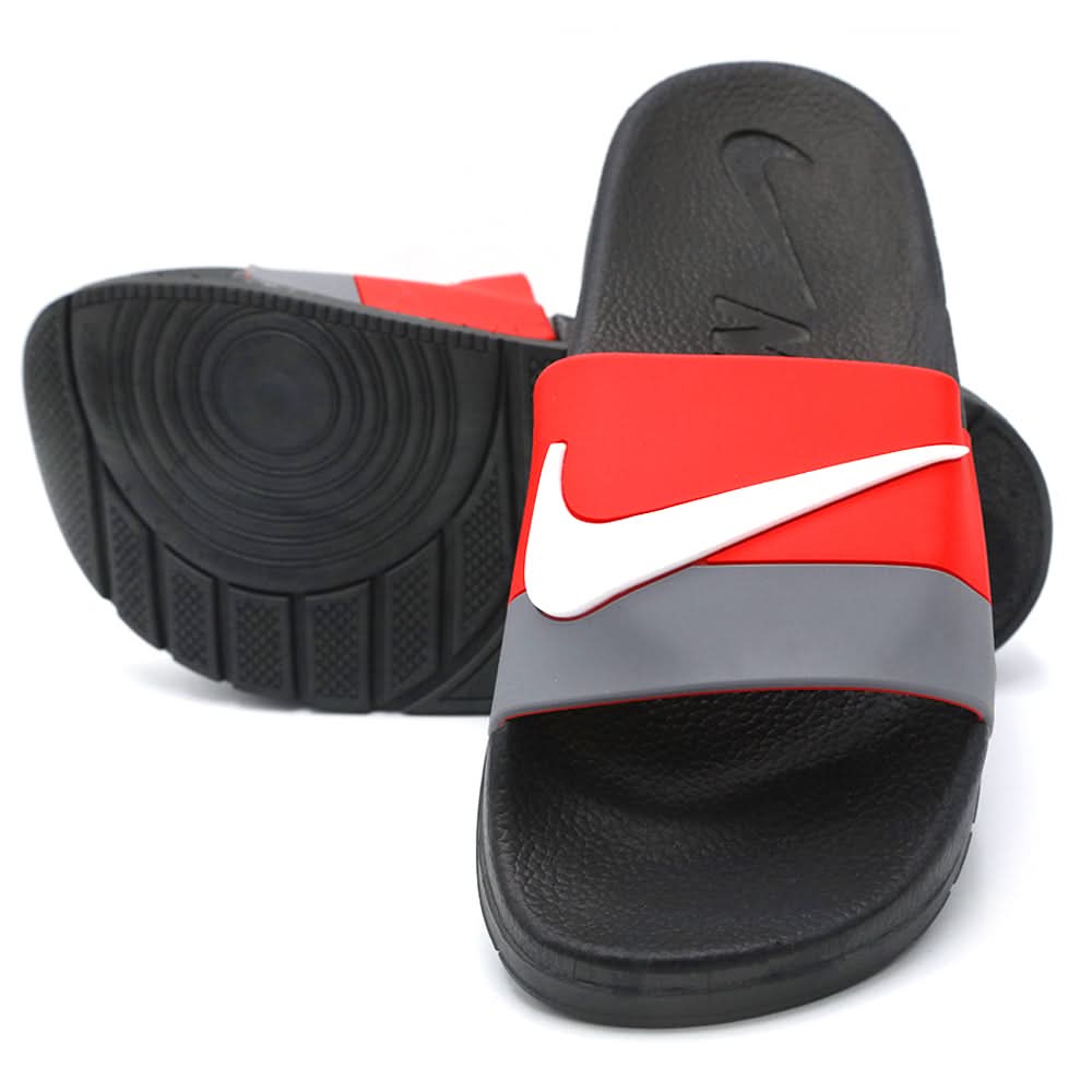 Men's Slider - Red, Men's Slippers, Chase Value, Chase Value