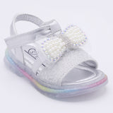 Girls Sandal - Silver, Girls Sandals, Chase Value, Chase Value