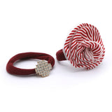 Girls Hair Pony - Maroon, Girls Hair Accessories, Chase Value, Chase Value