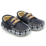 Newborn Boys Booties Shoes - Navy Blue, Newborn Caps, Shoes & Socks, Chase Value, Chase Value