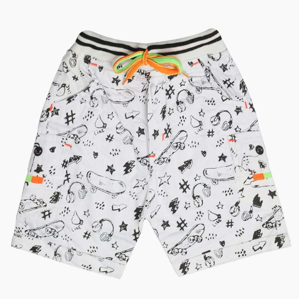 Boys Cotton Bermuda - Black, Boys Shorts, Chase Value, Chase Value