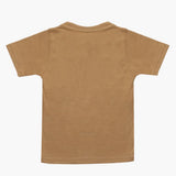 Boys Half Sleeves T-Shirt - Brown, Boys T-Shirts, Chase Value, Chase Value
