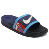 Men's Slider - Navy Blue, Men's Slippers, Chase Value, Chase Value