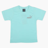 Boys Half Sleeves T-Shirt - Sky Blue, Boys T-Shirts, Chase Value, Chase Value