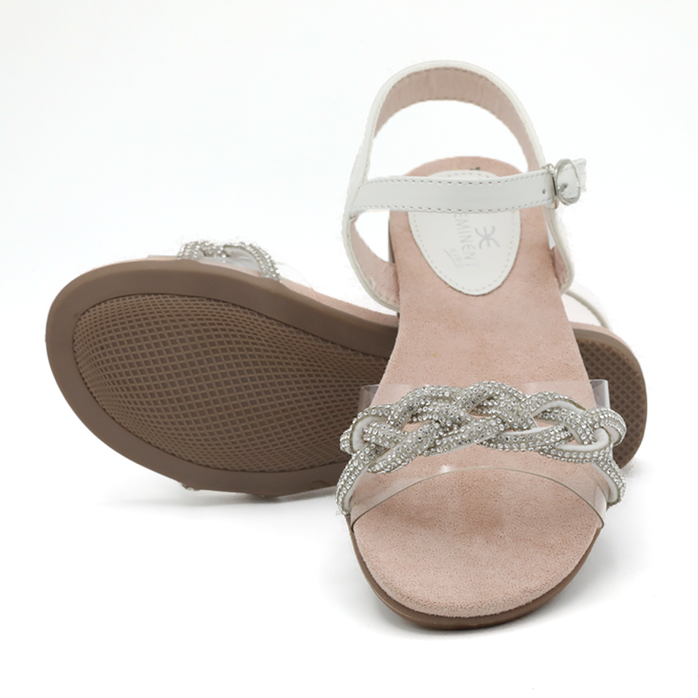 Eminent Girls Sandal - White, Girls Sandals, Eminent, Chase Value