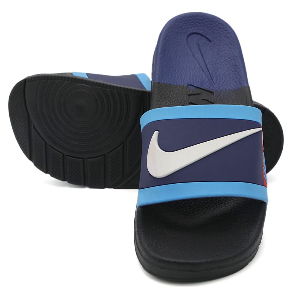 Men's Slider - Navy Blue, Men's Slippers, Chase Value, Chase Value
