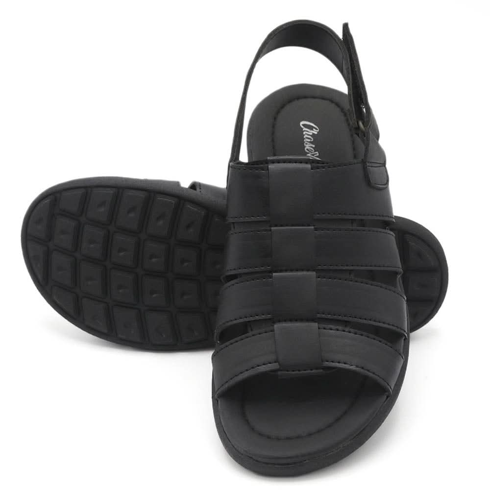 Men's Sandal - Black, Men's Sandals, Chase Value, Chase Value